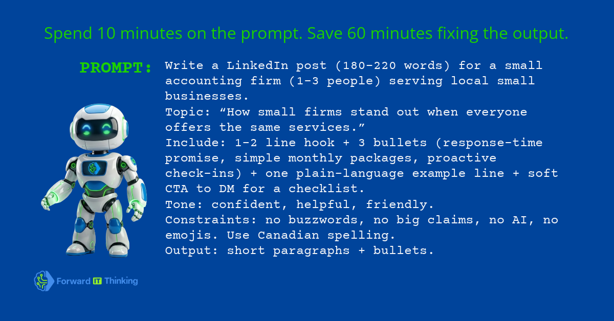 Prompt Recipe