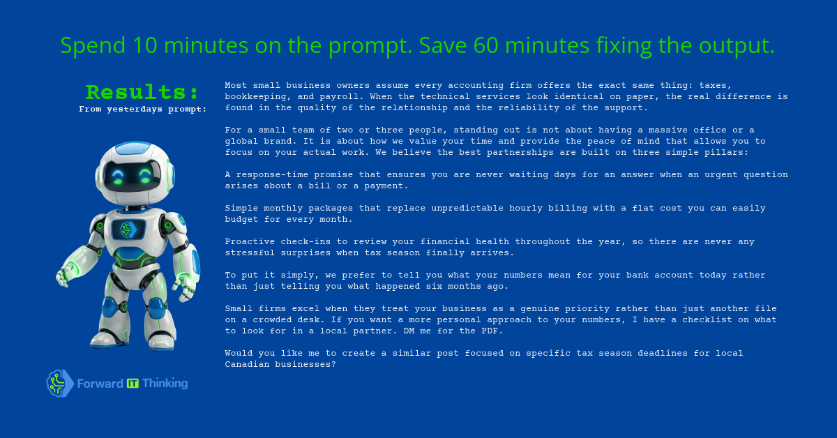 Prompt Results