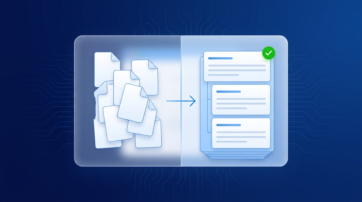 Business knowledge scattered across files and folders